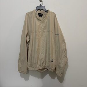FootJoy Men's Light Tan Windbreaker Golf Jacket